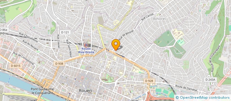 localisation de l'entreprise MONSIEUR MARGUERITE RICHARD à ROUEN