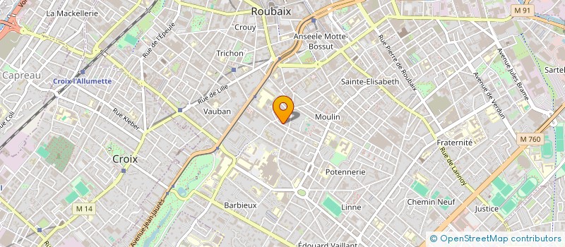 localisation de l'entreprise MONSIEUR MARIA ACOSTA QUINTANA  ROUBAIX