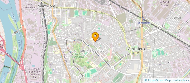 localisation de l'entreprise MONSIEUR MARIA COVACI  VENISSIEUX