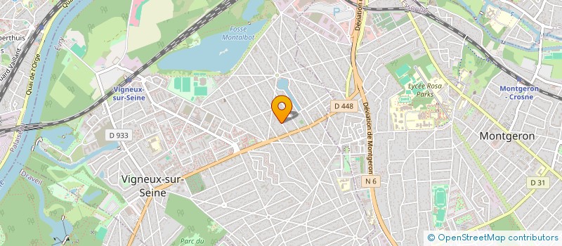 localisation de l'entreprise MONSIEUR MARIA DA CONCEICAO FURTADO DA VEIGA BARRADAS  VIGNEUX-SUR-SEINE