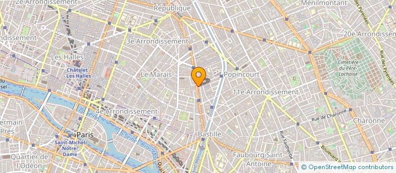 localisation de l'entreprise MONSIEUR MARIA LOLI PFLUCKER  PARIS