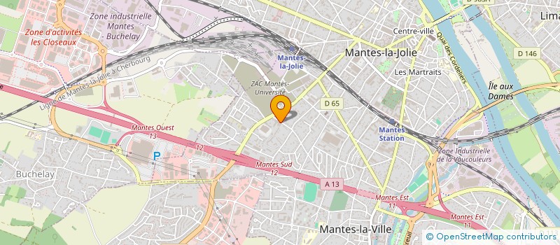 localisation de l'entreprise MONSIEUR MARIA RASANAYAGAM à MANTES-LA-VILLE
