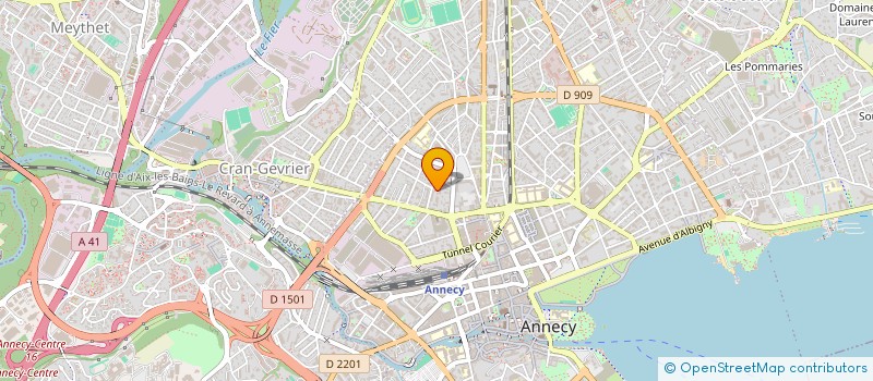 localisation de l'entreprise MONSIEUR MARIAME CISSE à ANNECY