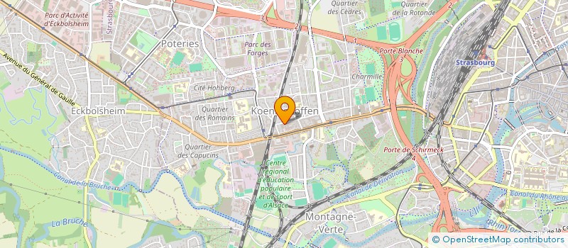 localisation de l'entreprise MONSIEUR MARIAN ADAM  STRASBOURG