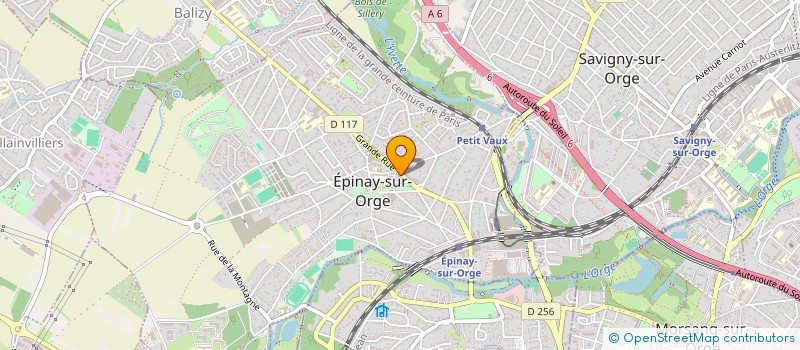 localisation de l'entreprise MONSIEUR MARIAN-ALEX BLAJAN  EPINAY-SUR-ORGE