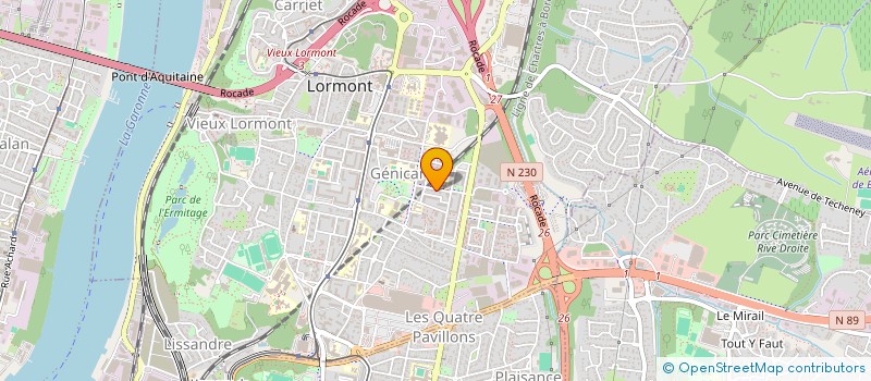 localisation de l'entreprise MONSIEUR MARIAN BULGARU à LORMONT