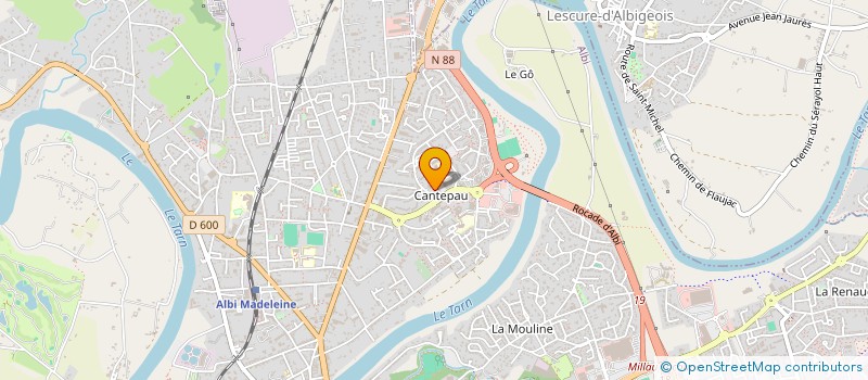 localisation de l'entreprise MONSIEUR MARIAN CICU  ALBI