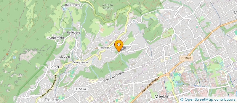 localisation de l'entreprise MONSIEUR MARIAN CIENTAK  CORENC