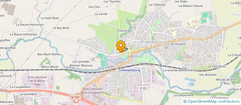 localisation de l'entreprise MONSIEUR MARIAN CIOBANU  CHATEAUBOURG