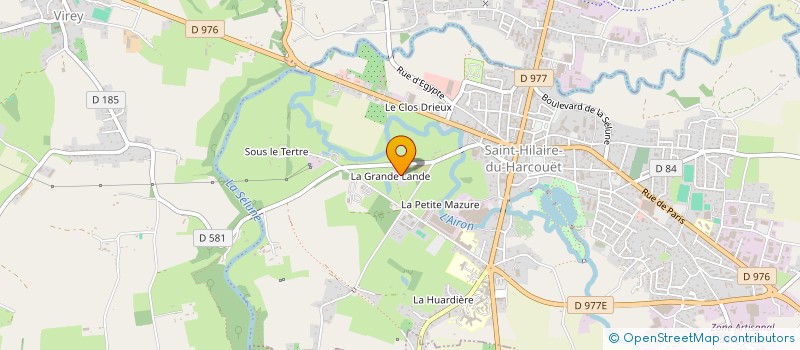 localisation de l'entreprise MONSIEUR MARIAN COJOCARU  SAINT-HILAIRE-DU-HARCOUET