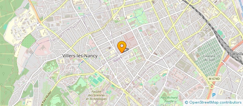 localisation de l'entreprise MONSIEUR MARIAN CONSTANTIN  NANCY