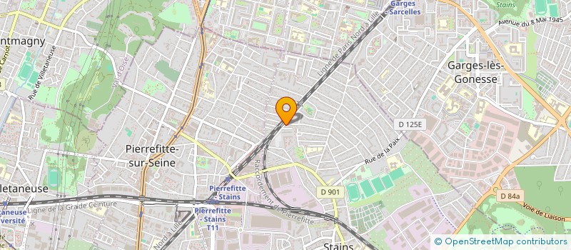 localisation de l'entreprise MONSIEUR MARIAN-DANUT POENARU à STAINS