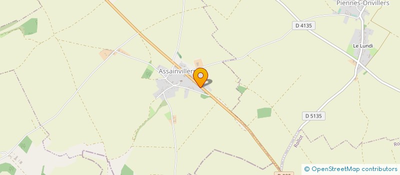 localisation de l'entreprise MONSIEUR MARIAN DINU  ASSAINVILLERS