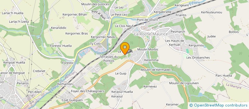 localisation de l'entreprise MONSIEUR MARIAN DRAGOMIR  LA ROCHE-MAURICE