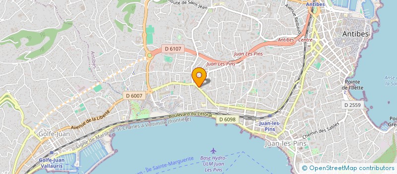 localisation de l'entreprise MONSIEUR MARIAN ENE à ANTIBES