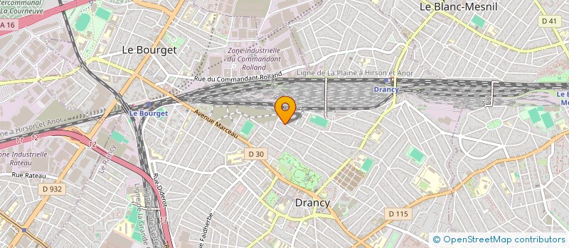 localisation de l'entreprise MONSIEUR MARIAN EPURARU à DRANCY
