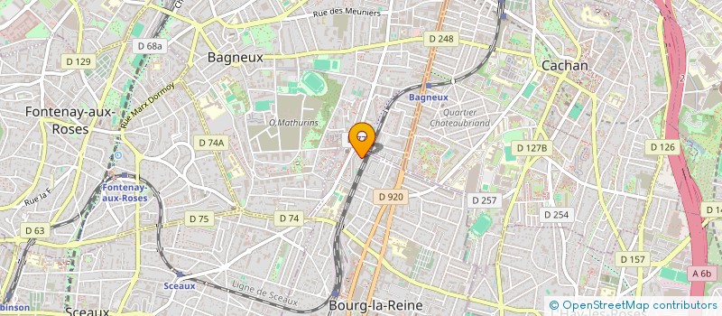 localisation de l'entreprise MONSIEUR MARIAN FURDUI à BOURG-LA-REINE