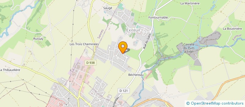 localisation de l'entreprise MONSIEUR MARIAN FUSARU  EXIREUIL