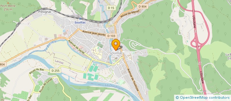 localisation de l'entreprise MONSIEUR MARIAN GALANDAK  SOUILLAC