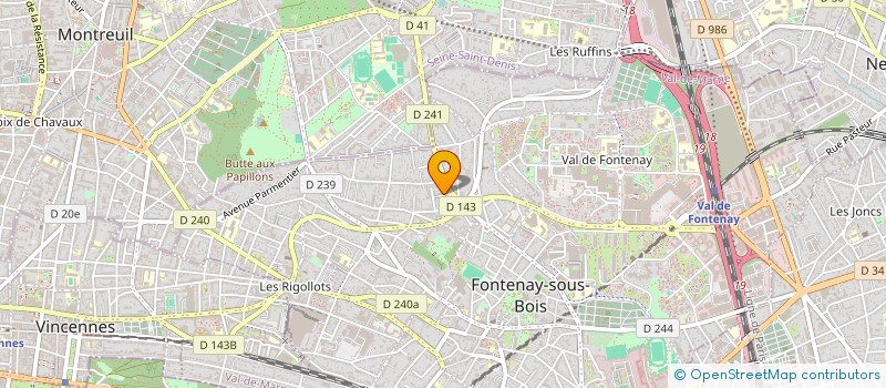 localisation de l'entreprise MONSIEUR MARIAN GHEORHE à FONTENAY-SOUS-BOIS