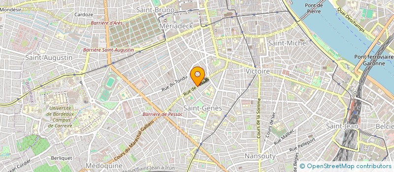 localisation de l'entreprise MONSIEUR MARIAN GHERASIM  BORDEAUX