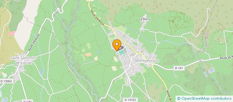 localisation de l'entreprise MONSIEUR MARIAN GUTOWSKI  MONTPEYROUX