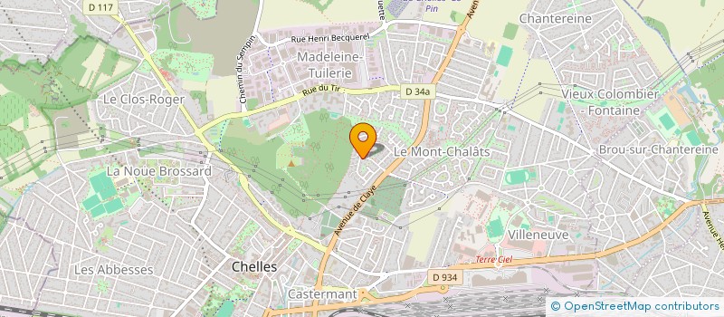 localisation de l'entreprise MONSIEUR MARIAN KERGANEVET à CHELLES