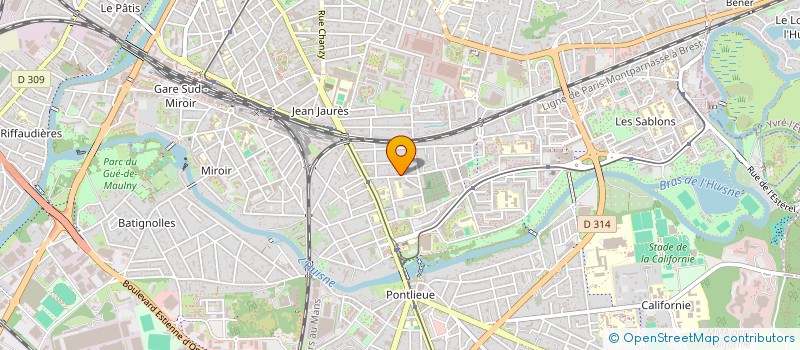 localisation de l'entreprise MONSIEUR MARIAN MUNTEANU  LE MANS