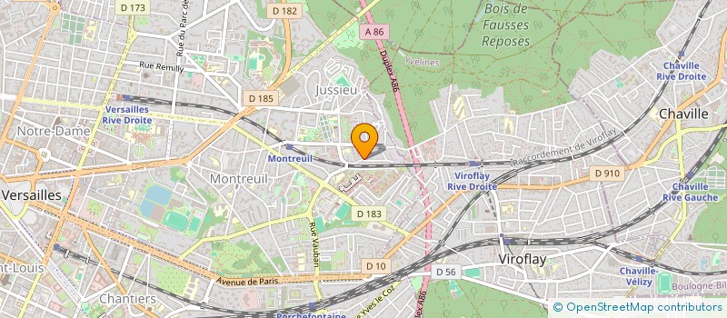 localisation de l'entreprise MONSIEUR MARIAN PASCAL à VERSAILLES
