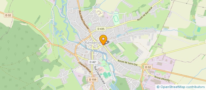 localisation de l'entreprise MONSIEUR MARIAN PITIGOI  RAMBERVILLERS