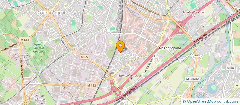 localisation de l'entreprise MONSIEUR MARIAN SIMA  MONTPELLIER