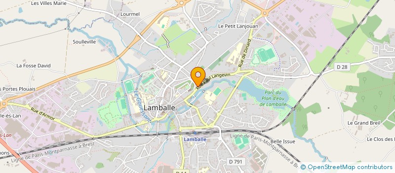 localisation de l'entreprise MONSIEUR MARIAN SORIN MILU à LAMBALLE-ARMOR