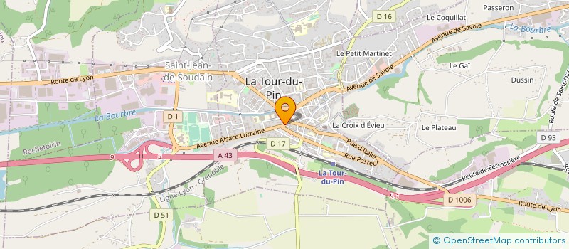 localisation de l'entreprise MONSIEUR MARIAN STEFANACHE  LA TOUR-DU-PIN