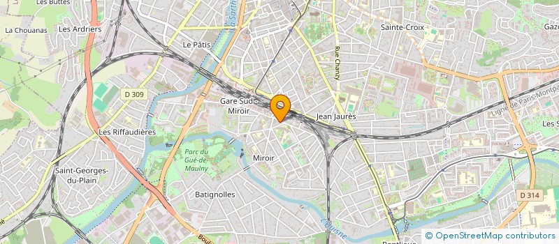 localisation de l'entreprise MONSIEUR MARIAN TIZMANEANU  LE MANS