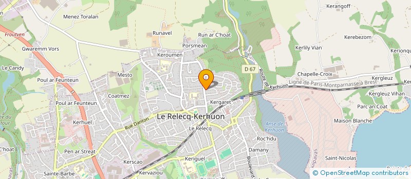 localisation de l'entreprise MONSIEUR MARIAN TOFAN à LE RELECQ-KERHUON