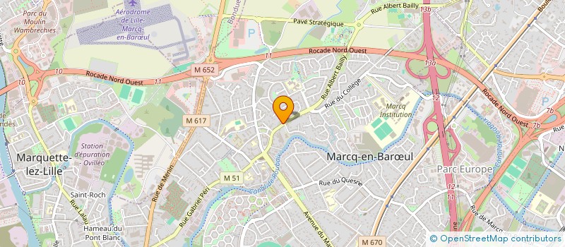 localisation de l'entreprise MONSIEUR MARIAN WOJTASZEWSKI à MARCQ-EN-BARŒUL
