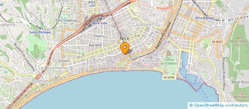 localisation de l'entreprise MONSIEUR MARIAN ZGONDOIU à NICE
