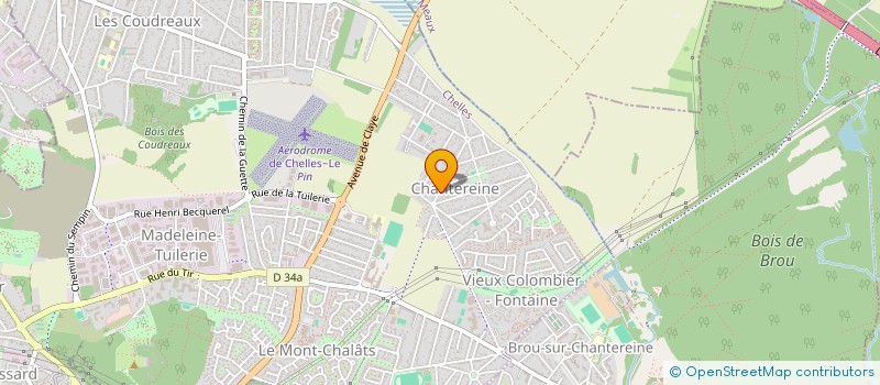 localisation de l'entreprise MONSIEUR MARIANO BARA  CHELLES