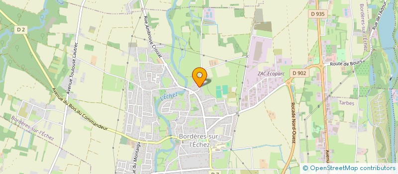 localisation de l'entreprise MONSIEUR MARIANO DOMINGUEZ  BORDERES-SUR-L'ECHEZ