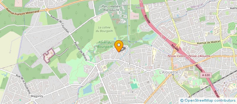 localisation de l'entreprise MONSIEUR MARIANO FERRER  PESSAC