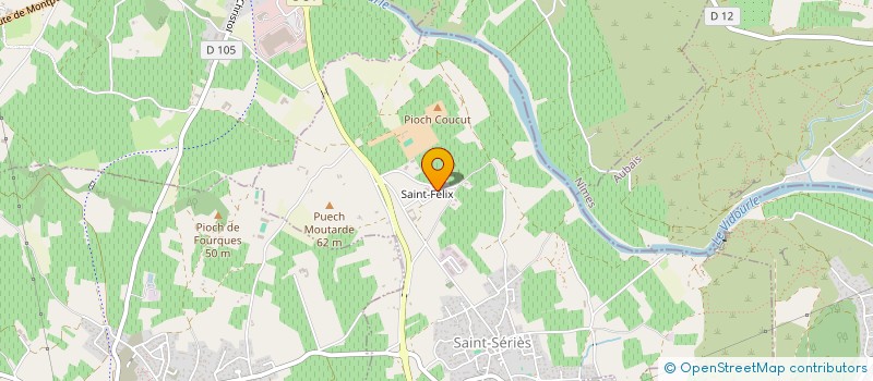 localisation de l'entreprise MONSIEUR MARIANO GARCIA  SAINT-SERIES