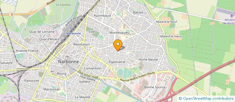 localisation de l'entreprise MONSIEUR MARIANO IBANES à NARBONNE