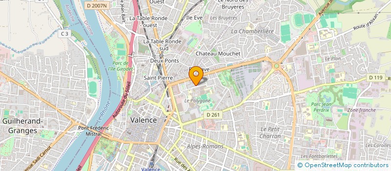 localisation de l'entreprise MONSIEUR MARIANO ORIEZ  VALENCE