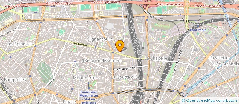 localisation de l'entreprise MONSIEUR MARIANO ORTIZ  PARIS