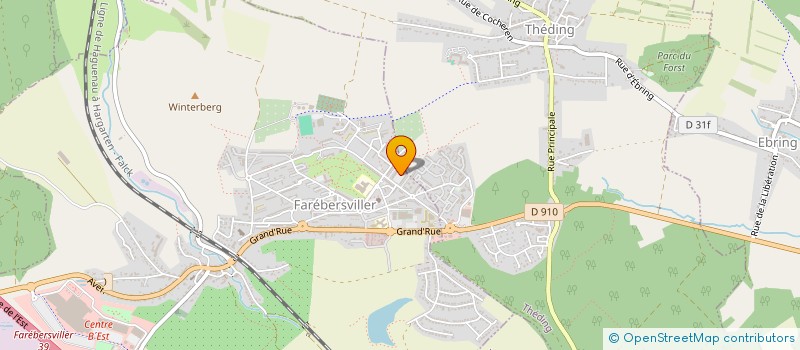localisation de l'entreprise MONSIEUR MARIANO PREZZAVENTO  FAREBERSVILLER