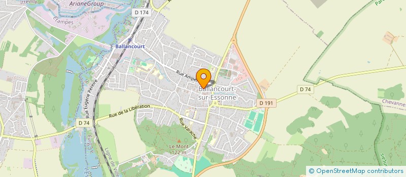 localisation de l'entreprise MONSIEUR MARIANO RECUPERO  BALLANCOURT-SUR-ESSONNE