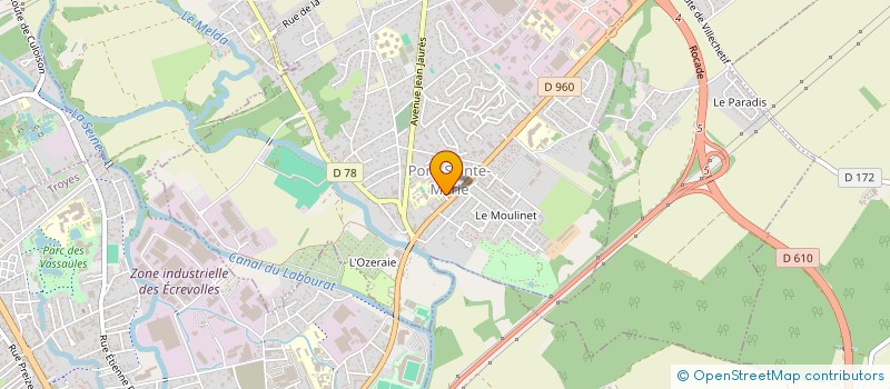 localisation de l'entreprise MONSIEUR MARIANO RUEDAS-GARCIA  PONT-SAINTE-MARIE