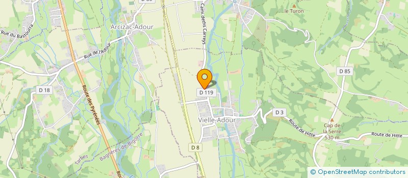 localisation de l'entreprise MONSIEUR MARIANO TORRES  VIELLE-ADOUR