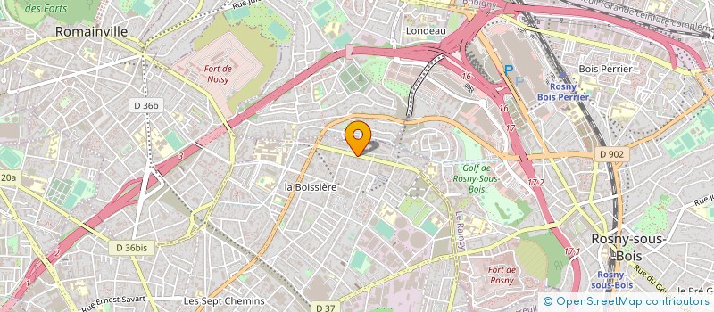 localisation de l'entreprise MONSIEUR MARIAPIA DE VIVO  MONTREUIL