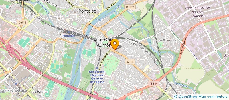 localisation de l'entreprise MONSIEUR MARIASOUCE DE SOJANAR à SAINT-OUEN-L'AUMONE